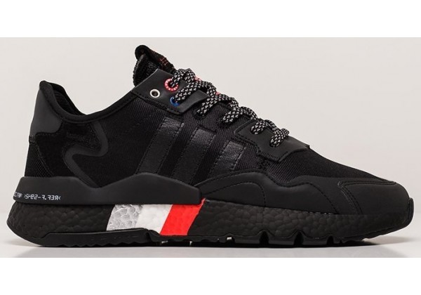 Adidas Nite Jogger Core Black Red черные