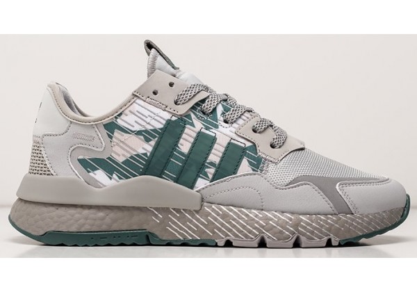 Adidas Nite Jogger Grey Green Camo