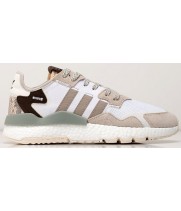 Adidas Nite Jogger White Tan Brown