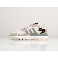 Adidas Nite Jogger White Tan Brown