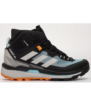 Adidas Terrex Skychaser Tech Mid GTX Black Blue черные