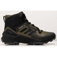 Adidas Terrex Swift R3 Mid Olive Green Black зеленые