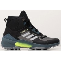 Adidas Terrex Swift R3 Mid Black Grey Neon черные