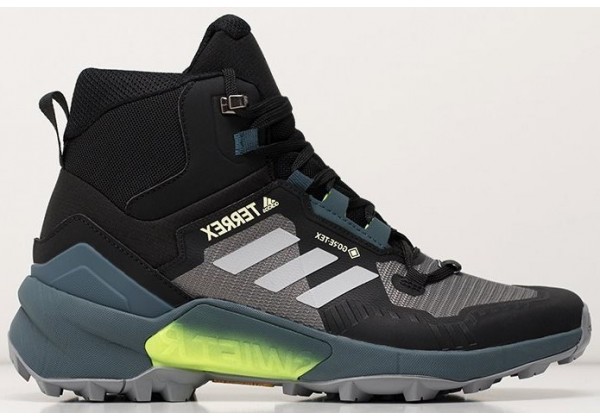 Adidas Terrex Swift R3 Mid Black Grey Neon черные