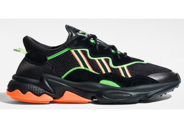 Adidas Ozweego Black Green Orange