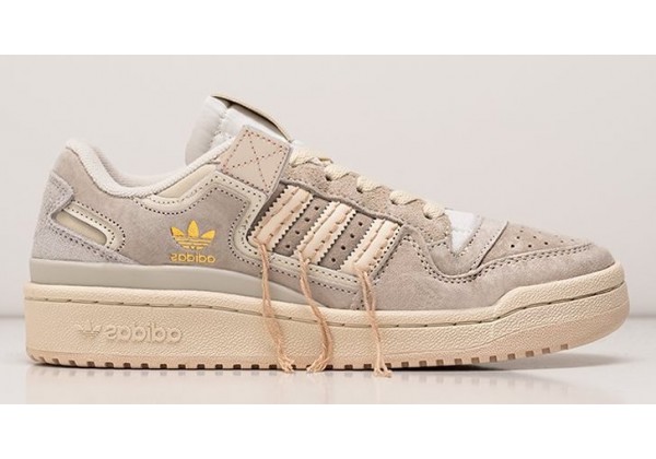 Adidas Forum Low Grey Beige Suede