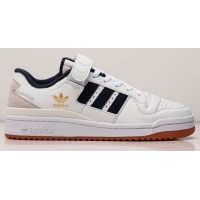 Adidas Forum Low White Crew Navy Gum