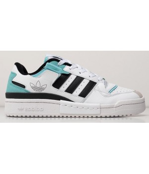 Adidas Forum Exhibit Low White Pulse Aqua