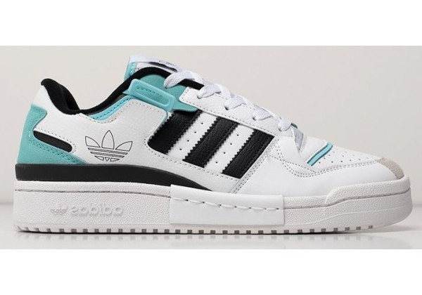 Adidas Forum Exhibit Low White Pulse Aqua