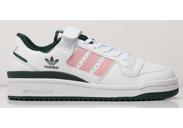 Adidas Forum Low White Green Pink