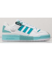 Adidas Forum Exhibit Low White Cyan