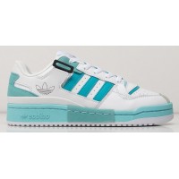 Adidas Forum Exhibit Low White Cyan