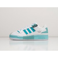 Adidas Forum Exhibit Low White Cyan