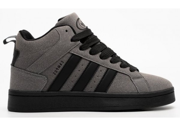 Adidas Campus High WMNS Grey Black Suede