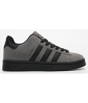 Adidas Campus Winter Grey Black Suede