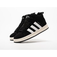 Adidas Campus High WMNS Black White Suede