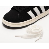 Adidas Campus High WMNS Black White Suede