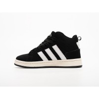 Adidas Campus High WMNS Black White Suede