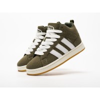 Adidas Campus High WMNS Dark Green Suede