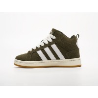 Adidas Campus High WMNS Dark Green Suede