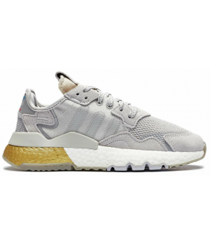 Adidas Nite Jogger Grey Gold Metallic Boost