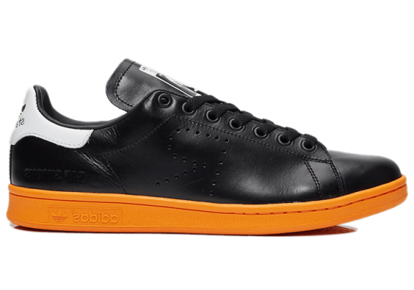 Adidas Stan Smith x Raf Simons Black Orange