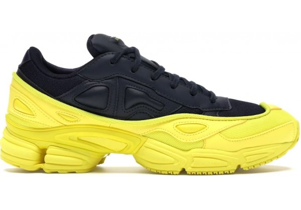 Кроссовки женские Adidas by Raf Simons Ozweego 3 (Желтые с черным)