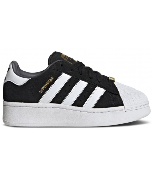 Adidas Superstar Xlg J Black White