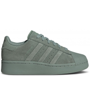 Adidas Superstar Xlg Silver Green