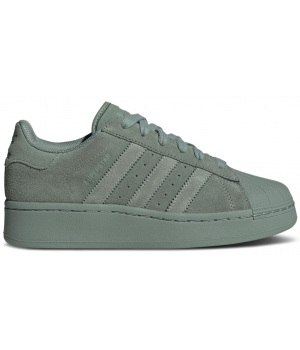 Adidas Superstar Xlg Silver Green