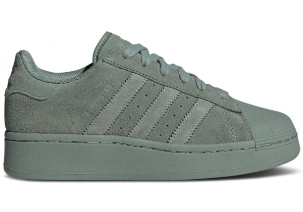 Adidas Superstar Xlg Silver Green