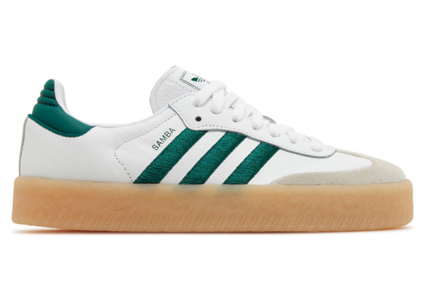 Adidas Samba White Green Gum