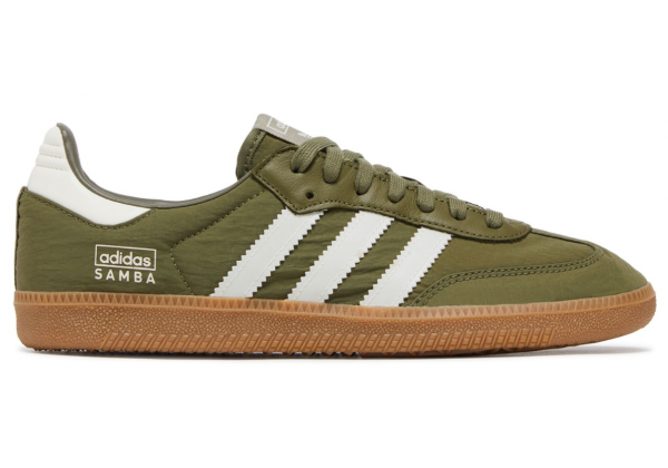 Adidas Samba OG Reflective Nylon Pack Focus Olive