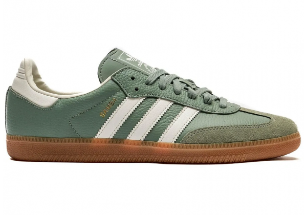 Кроссовки Adidas Samba Silver Green