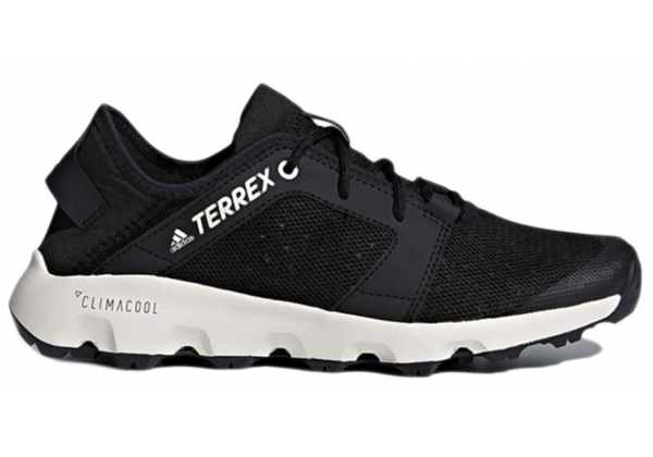 Кроссовки Adidas Terrex Climacool черные с белым