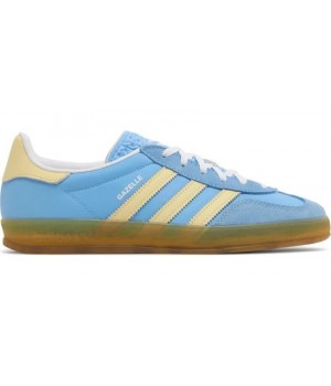 Adidas Gazelle Indoor Semi Blue Burst Almost Yellow