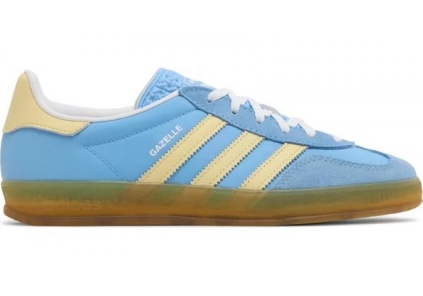 Adidas Gazelle Indoor Semi Blue Burst Almost Yellow