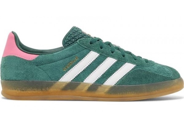 Adidas Gazelle Indoor Collegiate Green Lucid Pink