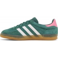 Adidas Gazelle Indoor Collegiate Green Lucid Pink