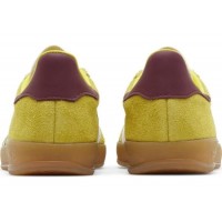 Adidas Gazelle Indoor Bright Yellow Collegiate Burgundy