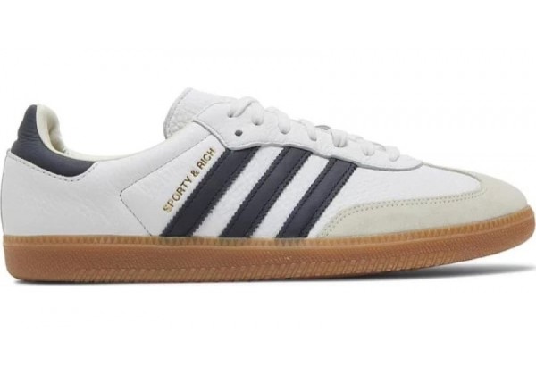 Adidas Samba Sporty And Rich White Black