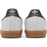 Adidas Samba Sporty And Rich White Black