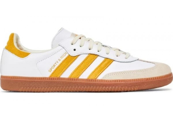 Adidas Samba Sporty & Rich White Bold Gold