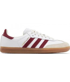 Adidas Samba Sporty & Rich White Collegiate Burgundy