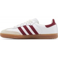 Adidas Samba Sporty & Rich White Collegiate Burgundy