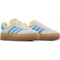 Adidas Gazelle Bold Almost Blue Yellow