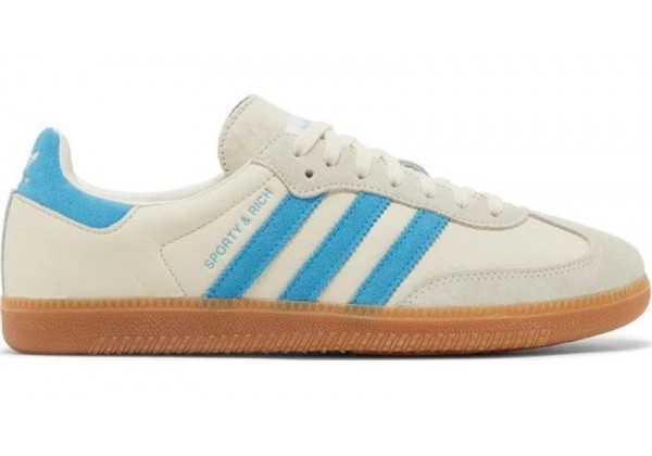 Adidas Samba OG Sporty And Rich Cream Blue