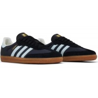 Adidas Samba OG Carbon Almost Blue Chalk White