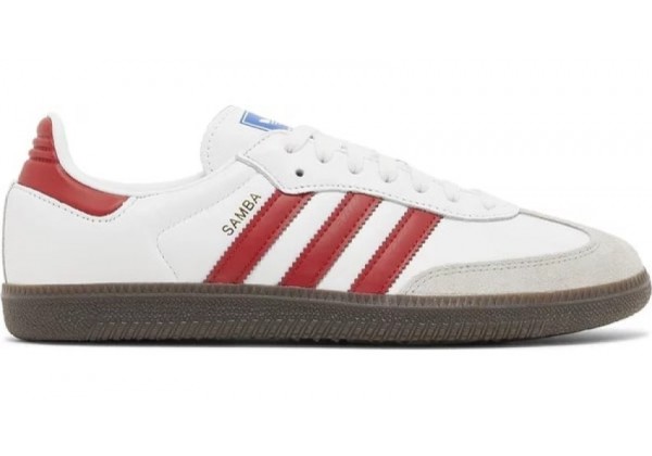 Adidas Samba OG White Better Scarlet