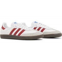 Adidas Samba OG White Better Scarlet